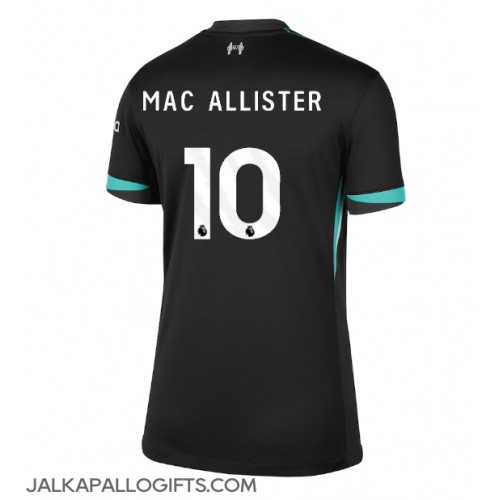 Liverpool Alexis Mac Allister #10 Vieraspaita Naiset 2024-25 Lyhythihainen